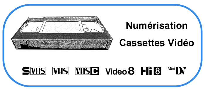 numeriser cassette camescope
